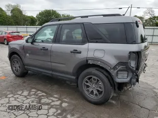 2023 Ford Bronco Sport Big Bend z VIN 3FMCR9B67PRE22863, wystawiony jako Copart lot #58370985 z przebiegiem 15 568 mil mil oraz Szkoda całkowita • Salvage title. Historia ofert i sprzedaży dostępna na DreamBid. Obrazek 2.