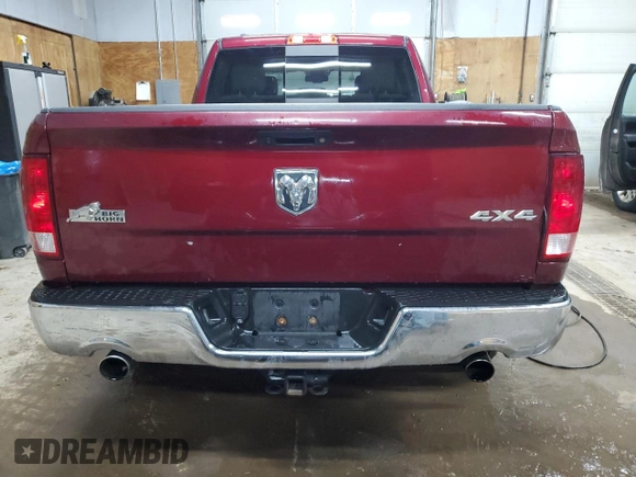 2017 Ram 1500 Big Horn with VIN 1C6RR7TT1HS673754, listed as a Copart auction lot 80468104 with 156,023 mi miles and Clean title. Bid and sale history available at DreamBid. Image 6.