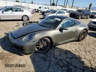 2020 Porsche 911 Carrera with VIN WP0AA2A92LS206312, listed as a Copart auction lot 46661065 with 26,234 mi miles and Salvage Title. Bid and sale history available at carsss.com. Image 1.