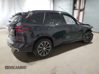 2025 BMW X5 xDrive40i with VIN 5UX23EU06S9W70530, listed as a Copart auction lot 48895195 with 0 mi miles and Salvage Title. Bid and sale history available at carsss.com. Image 3.