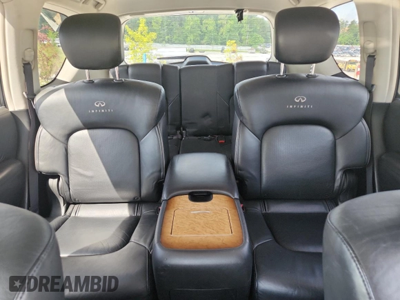 2014 Infiniti QX80 with VIN JN8AZ2NF0E9554617, listed as a Copart auction lot 61497525 with 209,942 mi miles and Salvage title. Bid and sale history available at DreamBid. Image 10.