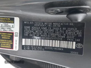 2007 Toyota Avalon XL with VIN 4T1BK36B47U175248, listed as a IAAI auction lot 42126427 with 144,284 mi miles. Bid and sale history available at carsss.com. Image 9.