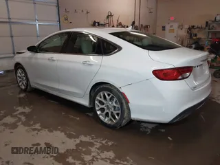2015 Chrysler 200 C with VIN 1C3CCCEG3FN543757, listed as a IAAI auction lot 41468410 with 145,041 mi miles. Bid and sale history available at carsss.com. Image 3.