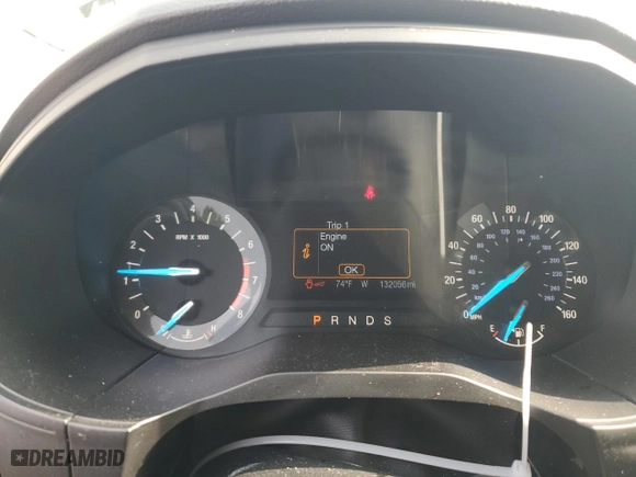 2017 Ford Edge SE with VIN 2FMPK4G93HBB14634, listed as a Copart auction lot 71269084 with 132,056 mi miles and Salvage Title. Bid and sale history available at carsss.com. Image 9.