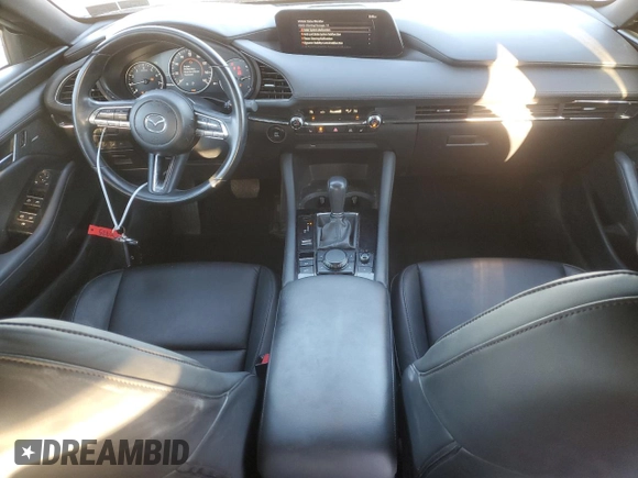 2020 Mazda 3 Preferred with VIN JM1BPBMM2L1169805, listed as a Copart auction lot 81674524 with 55,074 mi miles and Salvage title. Bid and sale history available at DreamBid. Image 8.