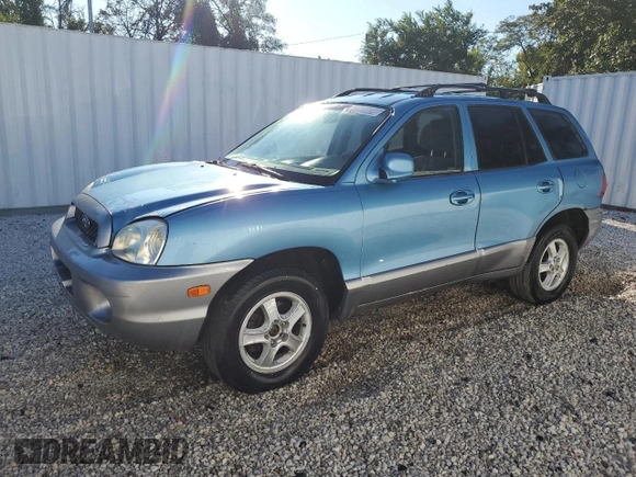 2004 Hyundai Santa Fe GLS with VIN KM8SC73D64U677426, listed as a Copart auction lot 75609674 with 208,072 mi miles and Clean Title. Bid and sale history available at carsss.com. Image 1.