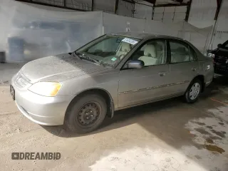 2003 Honda Civic LX with VIN 1HGES165X3L030653, listed as a Copart auction lot 51634355 with 177,572 mi miles and Clean Title. Bid and sale history available at carsss.com. Image 1.