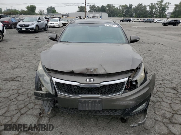 2013 Kia Optima EX with VIN 5XXGN4A78DG107255, listed as a Copart auction lot 61015475 with 168,006 mi miles and Salvage title. Bid and sale history available at DreamBid. Image 5.