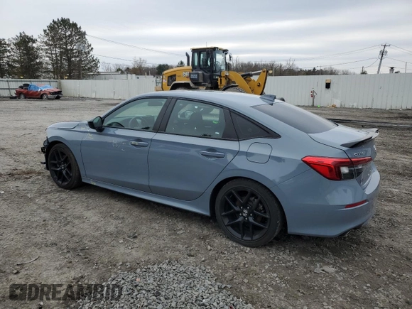 2022 Honda Civic Si with VIN 2HGFE1E5XNH472040, listed as a Copart auction lot 52603935 with 39,675 mi miles and Salvage Title. Bid and sale history available at DreamBid. Image 2.