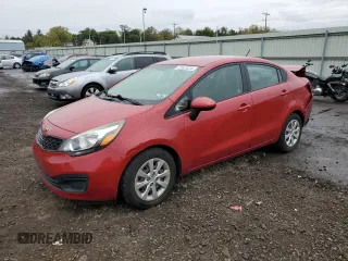2015 Kia Rio LX with VIN KNADM4A38F6507494, listed as a Copart auction lot 72567224 with 93,456 mi miles and Salvage Title. Bid and sale history available at carsss.com. Image 1.
