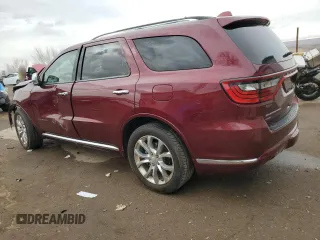 2017 Dodge Durango Citadel z VIN 1C4SDJET5HC903955, wystawiony jako Copart lot #87325694 z przebiegiem 140 852 mil mil oraz Szkoda całkowita • Salvage title. Historia ofert i sprzedaży dostępna na DreamBid. Obrazek 2.