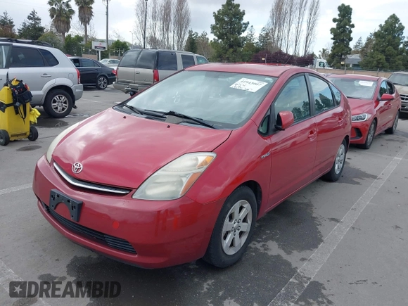 2008 Toyota Prius with VIN JTDKB20U383369155, listed as a IAAI auction lot 41943007 with 154,773 mi miles. Bid and sale history available at carsss.com. Image 6.