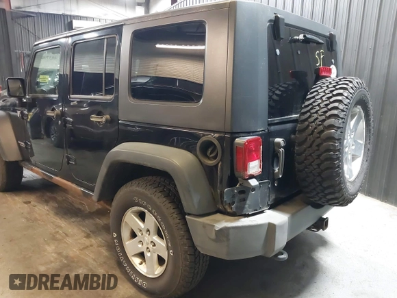 2009 Jeep Wrangler Unlimited Rubicon z VIN 1J8GA69109L738914, wystawiony jako IAAI lot #40379001 z przebiegiem 120 153 mil mil oraz . Historia ofert i sprzedaży dostępna na DreamBid. Obrazek 13.
