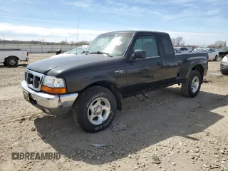 2000 Ford Ranger XL with VIN 1FTZR15V9YPA61700, listed as a Copart auction lot 49213275 with 189,054 mi miles and Salvage Title. Bid and sale history available at DreamBid. Image 1.