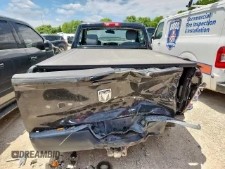 2013 Ram 1500 Tradesman with VIN 3C6JR6AG6DG586544, listed as a Copart auction lot 60459775 with 128,000 mi miles and Salvage title. Bid and sale history available at DreamBid. Image 6.