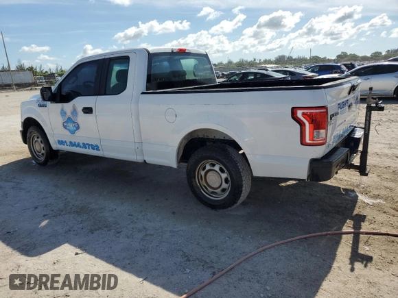2015 Ford F-150 XL with VIN 1FTEX1C81FFC30919, listed as a Copart auction lot 65620865 with 186,918 mi miles and Clean title. Bid and sale history available at DreamBid. Image 2.