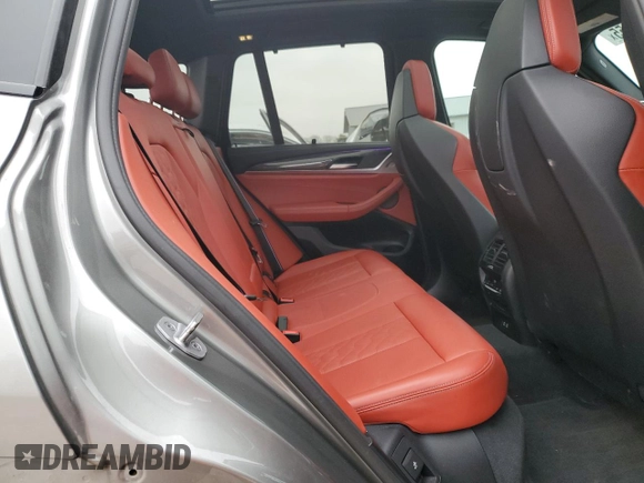 2021 BMW X3 M z VIN 5YMTS0C07M9F36829, wystawiony jako Copart lot #48347655 z przebiegiem 42 698 mil mil oraz Szkoda całkowita • Salvage title. Historia ofert i sprzedaży dostępna na DreamBid. Obrazek 11.