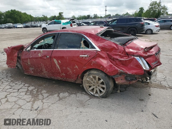 2014 Cadillac CTS AWD with VIN 1G6AW5SX5E0150853, listed as a Copart auction lot 57937305 with Not provided miles and Salvage title. Bid and sale history available at DreamBid. Image 2.