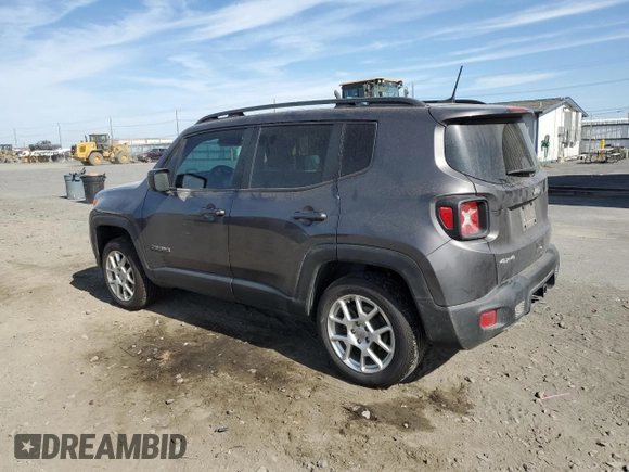 2020 Jeep Renegade Latitude z VIN ZACNJBBB8LPL33572, wystawiony jako Copart lot #60531795 z przebiegiem 78 528 mil mil oraz Szkoda całkowita • Salvage title. Historia ofert i sprzedaży dostępna na DreamBid. Obrazek 2.