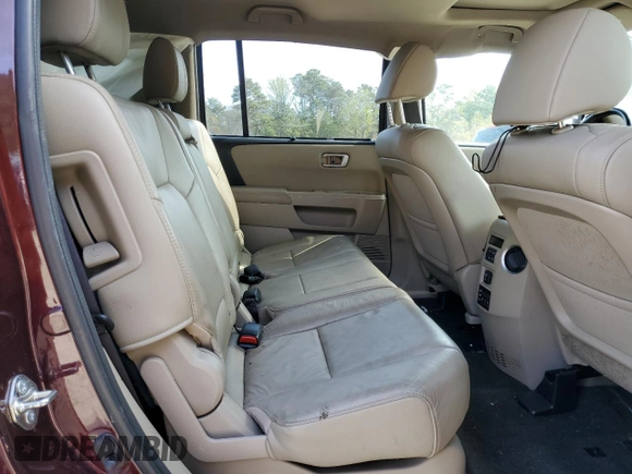 2015 Honda Pilot Touring with VIN 5FNYF4H96FB052674, listed as a Copart auction lot 52222535 with 112,975 mi miles and Salvage Title. Bid and sale history available at carsss.com. Image 11.