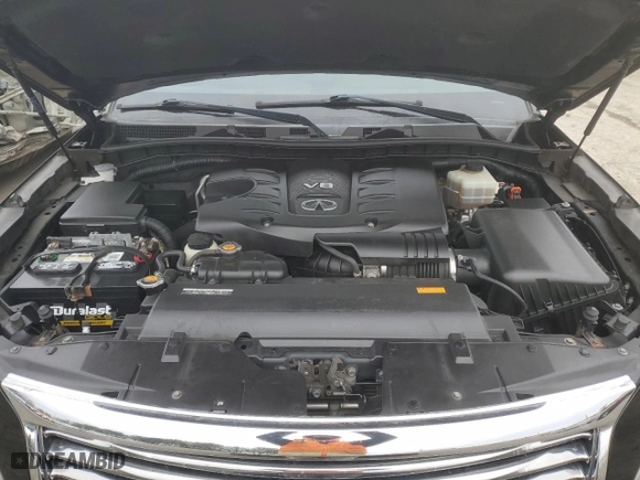 2014 Infiniti QX80 with VIN JN8AZ2NE3E9066916, listed as a Copart auction lot 45541045 with 134,160 mi miles and Clean Title. Bid and sale history available at carsss.com. Image 12.