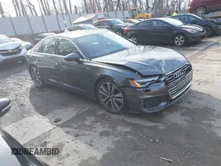 2019 Audi A6 Premium Plus with VIN WAUL2AF25KN109319, listed as a IAAI auction lot 41838287 with 61,556 mi miles. Bid and sale history available at carsss.com. Image 1.