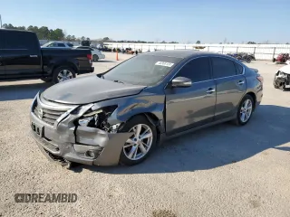 2015 Nissan Altima SV with VIN 1N4AL3AP2FC125507, listed as a Copart auction lot 46868165 with 121,630 mi miles and Salvage Title. Bid and sale history available at carsss.com. Image 1.