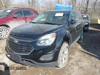 2017 Chevrolet Equinox LS with VIN 2GNFLEEK1H6335206, listed as a IAAI auction lot 41711210 with 99,945 mi miles. Bid and sale history available at carsss.com. Image 2.