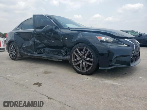 2015 Lexus IS 350 z VIN JTHBE1D23F5017980, wystawiony jako Copart lot #57401835 z przebiegiem 115 485 mil mil oraz Szkoda całkowita • Salvage title. Historia ofert i sprzedaży dostępna na DreamBid. Obrazek 4.