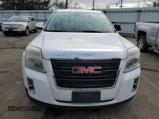 2011 GMC Terrain SLT-1 with VIN 2CTFLVE53B6235302, listed as a Copart auction lot 46898125 with 183,059 mi miles and Salvage title. Bid and sale history available at DreamBid. Image 5.