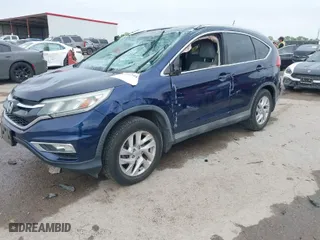 2015 Honda CR-V EX-L with VIN 2HKRM3H70FH548851, listed as a IAAI auction lot 41943941 with 1 mi miles. Bid and sale history available at carsss.com. Image 2.