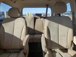 2012 Kia Sedona LX with VIN KNDMG4C73C6474734, listed as a Copart auction lot 76368854 with 138,808 mi miles and Salvage Title. Bid and sale history available at carsss.com. Image 10.