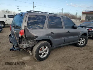 2006 Mazda Tribute i with VIN 4F2YZ02Z46KM34309, listed as a Copart auction lot 46506105 with 237,475 mi miles and Salvage Title. Bid and sale history available at carsss.com. Image 3.