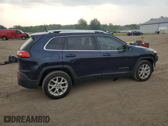 2016 Jeep Cherokee Latitude z VIN 1C4PJLCB9GW303148, wystawiony jako Copart lot #59392805 z przebiegiem 123 015 mil mil oraz Szkoda całkowita • Salvage title. Historia ofert i sprzedaży dostępna na DreamBid. Obrazek 3.