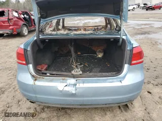 2012 Volkswagen Passat SE with VIN 1VWBP7A31CC105295, listed as a Copart auction lot 44119375 with 0 mi miles and Salvage Title. Bid and sale history available at carsss.com. Image 6.