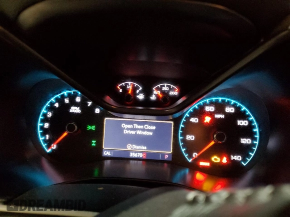 2019 Chevrolet Colorado 4WD LT with VIN 1GCHTCEN3K1166669, listed as a Copart auction lot 78756804 with 35,670 mi miles and Salvage Title. Bid and sale history available at carsss.com. Image 9.