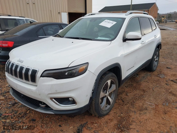 2021 Jeep Cherokee Limited with VIN 1C4PJMDX8MD208927, listed as a IAAI auction lot 41752276 with 53,081 mi miles. Bid and sale history available at carsss.com. Image 17.