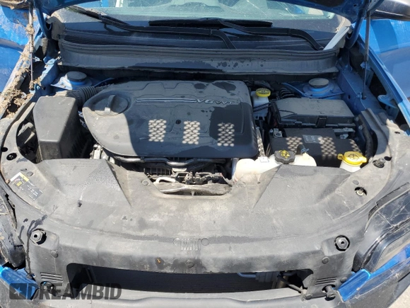 2021 Jeep Cherokee Trailhawk with VIN 1C4PJMBXXMD110436, listed as a Copart auction lot 57829375 with 46,647 mi miles and Salvage title. Bid and sale history available at DreamBid. Image 12.