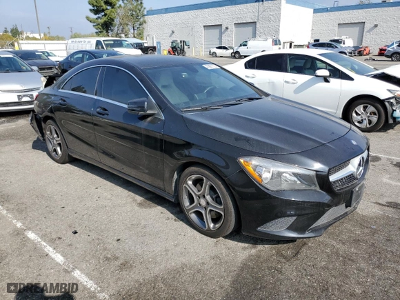 2014 Mercedes-Benz CLA-Class CLA 250 with VIN WDDSJ4EB8EN049566, listed as a Copart auction lot 43601735 with 153,521 mi miles and Salvage Title. Bid and sale history available at carsss.com. Image 4.