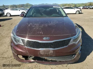 2018 Kia Optima S with VIN 5XXGT4L34JG184457, listed as a Copart auction lot 50050405 with 91,222 mi miles and Salvage Title. Bid and sale history available at carsss.com. Image 5.