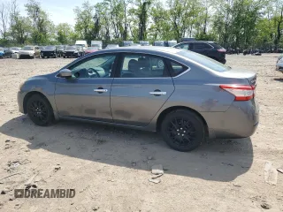 2015 Nissan Sentra SV with VIN 3N1AB7APXFY252133, listed as a Copart auction lot 54993685 with 136,574 mi miles and Clean Title. Bid and sale history available at DreamBid. Image 2.
