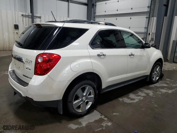 2013 Chevrolet Equinox LTZ with VIN 1GNFLGEK5DZ128571, listed as a Copart auction lot 81054914 with 215,769 mi miles and Salvage Title. Bid and sale history available at carsss.com. Image 3.