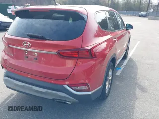 2020 Hyundai Santa Fe SE with VIN 5NMS23AD5LH216758, listed as a IAAI auction lot 41709979 with 145,756 mi miles. Bid and sale history available at carsss.com. Image 4.