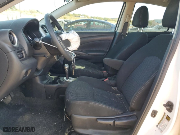 2019 Nissan Versa Sedan SV with VIN 3N1CN7AP4KL837765, listed as a Copart auction lot 79179004 with 126,943 mi miles and Salvage Title. Bid and sale history available at carsss.com. Image 7.