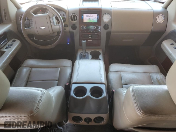 2008 Ford F-150 XLT with VIN 1FTPW12598FA21188, listed as a Copart auction lot 53971565 with 151,522 mi miles and Salvage Title. Bid and sale history available at carsss.com. Image 8.