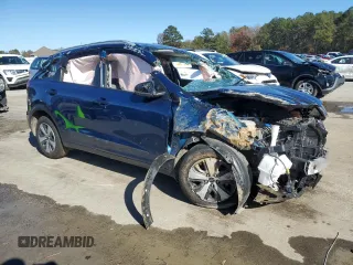 2022 Kia Niro LXS with VIN KNDCB3LC1N5499271, listed as a Copart auction lot 83802244 with 98,159 mi miles and Salvage Title. Bid and sale history available at carsss.com. Image 4.
