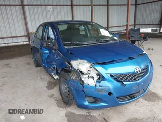 2010 Toyota Yaris with VIN JTDBT4K38A1382854, listed as a IAAI auction lot 41610544 with 120,156 mi miles. Bid and sale history available at carsss.com. Image 1.