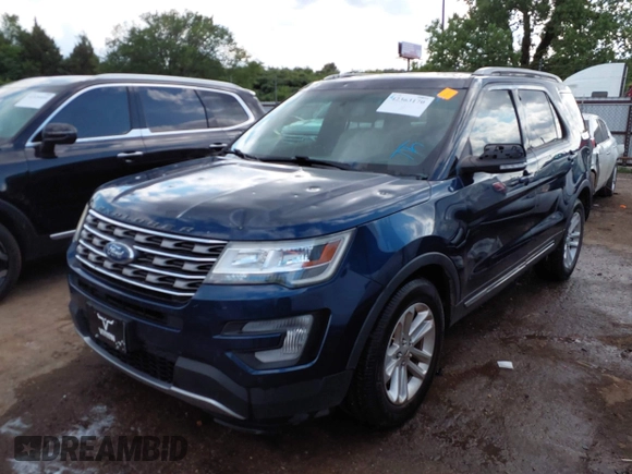 2017 Ford Explorer XLT z VIN 1FM5K7D86HGD63457, wystawiony jako IAAI lot #42363170 z przebiegiem 127 185 mil mil oraz . Historia ofert i sprzedaży dostępna na DreamBid. Obrazek 6.