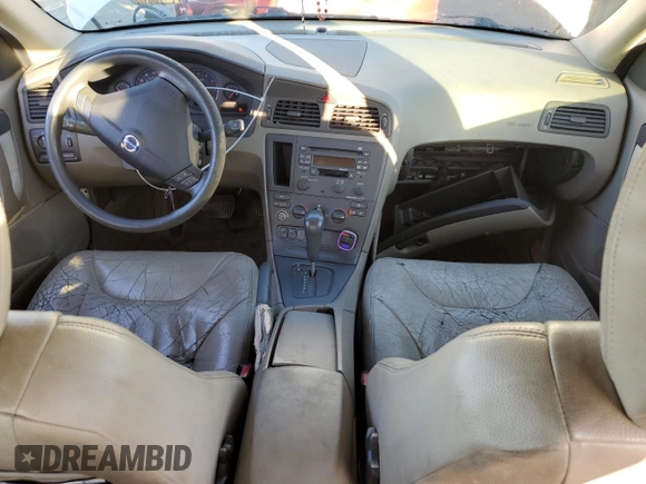 2001 Volvo S60 with VIN YV1RS61R812029585, listed as a Copart auction lot 41714365 with 123,988 mi miles and Salvage Title. Bid and sale history available at carsss.com. Image 8.