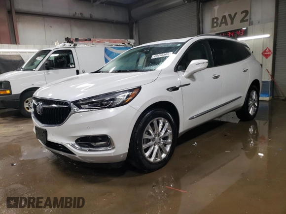 2018 Buick Enclave Premium with VIN 5GAEVBKW3JJ277498, listed as a Copart auction lot 49976565 with 66,683 mi miles and Salvage Title. Bid and sale history available at carsss.com. Image 1.